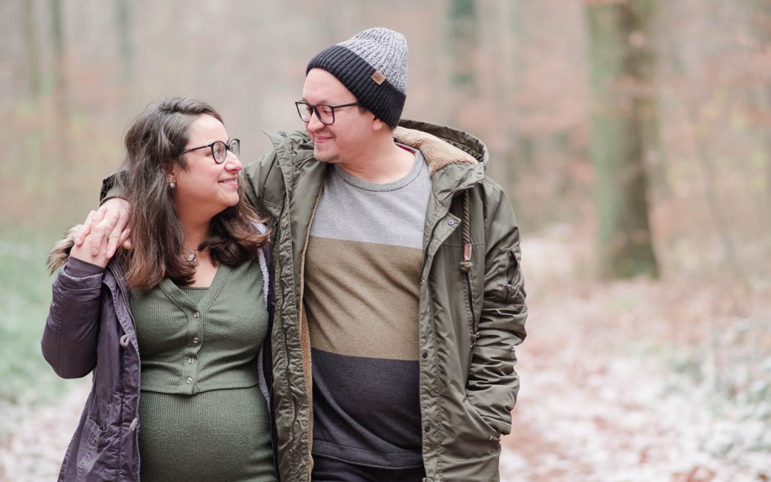 Schwangerschaftsshooting | Frankfurt Oberschweinstiege | Adriana und Alexis